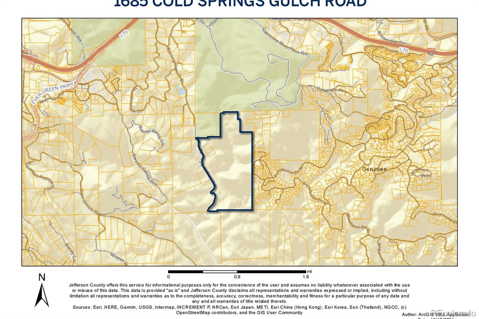 1685 Cold Springs Gulch, Golden, CO